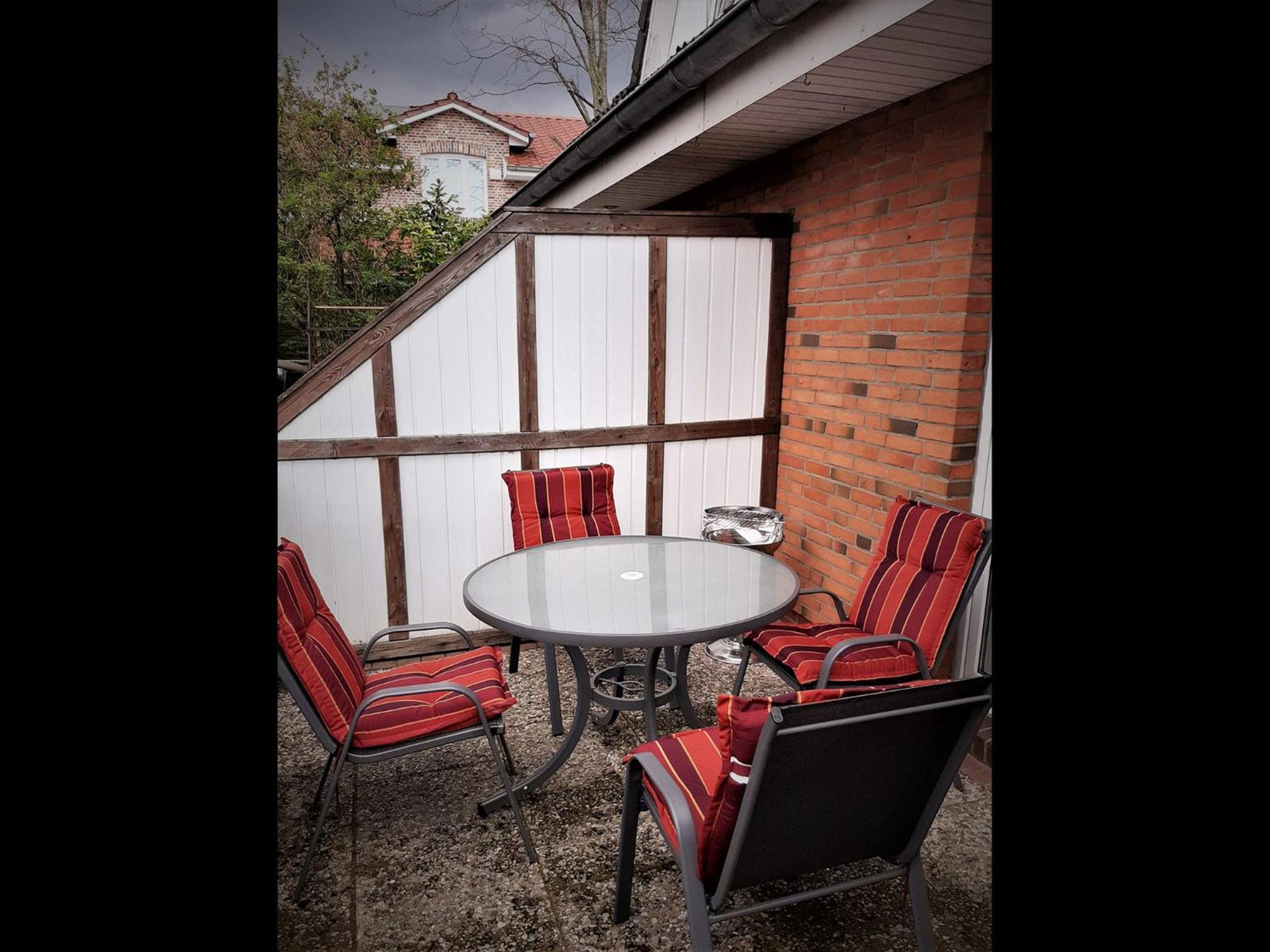 Neu! Schicke Ferienwohnung Niebuell Buitenkant foto